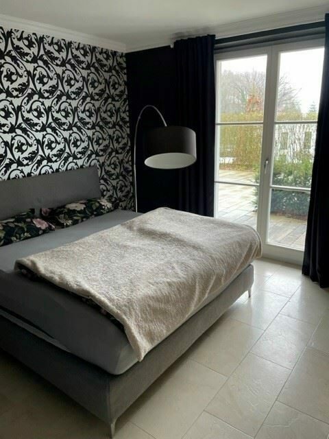 Schlafzimmer im unteren Wohnbereich